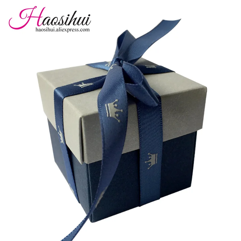 Новая классическая лента с узором из 5 звезд haosihui 25 шт./лот + маленькая коробка для