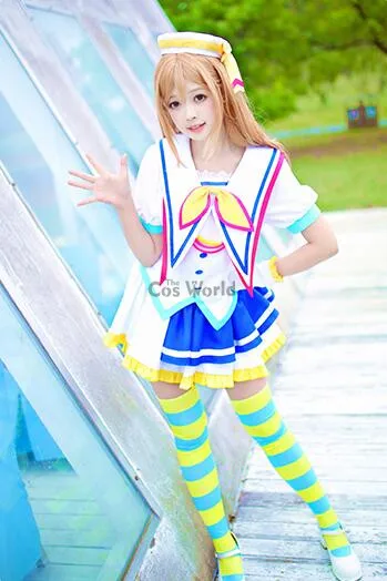 Прекрасно! Солнечный свет! Косплей костюмы Aqours классическое аниме платье для