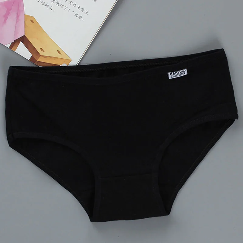 Хлопковые дышащие трусики для девочек подростков|Женские трусики| |