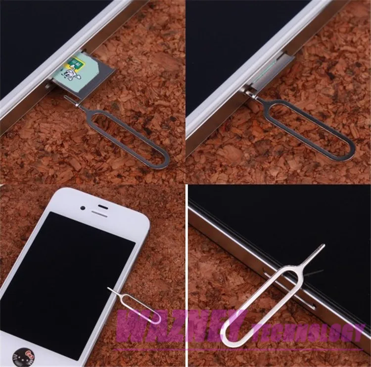 2000 компл./лот * открывалка для sim-карты держатель микрофона открывания штифтовый