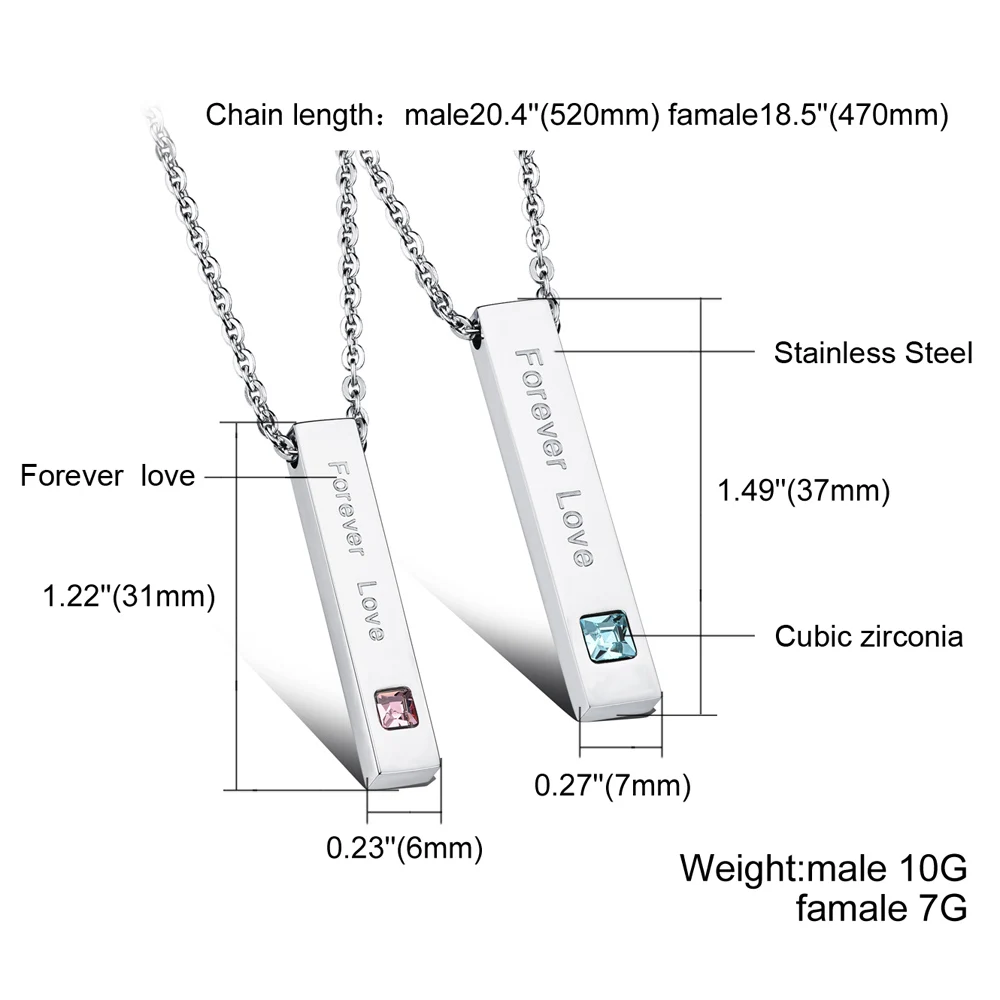 Ожерелье с кулоном из нержавеющей стали для мужчин и женщин 2019 | Украшения