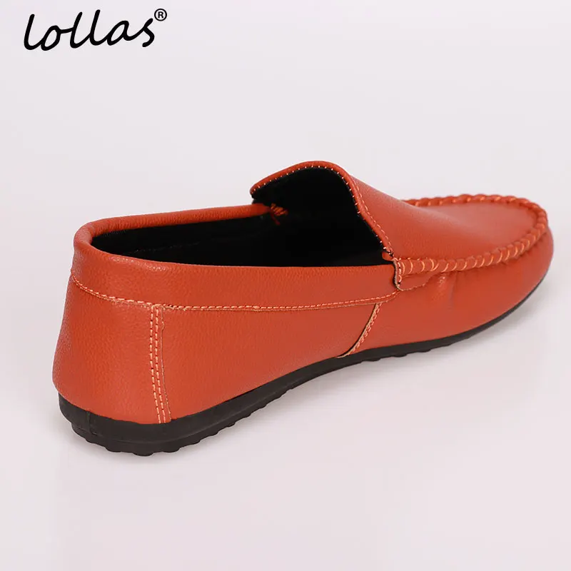 Lollas Для мужчин из искусственной кожи Лоферы Повседневное Мягкие Мокасины Slip On