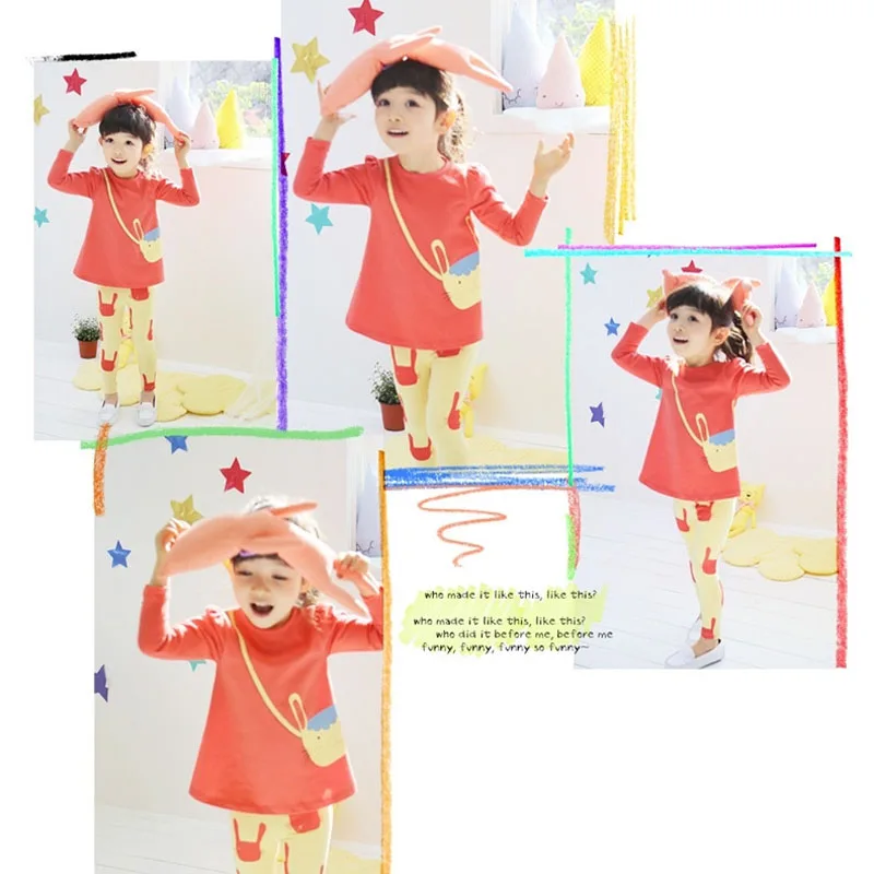 Одежда для маленьких девочек Детский костюм повседневная одежда комплект из