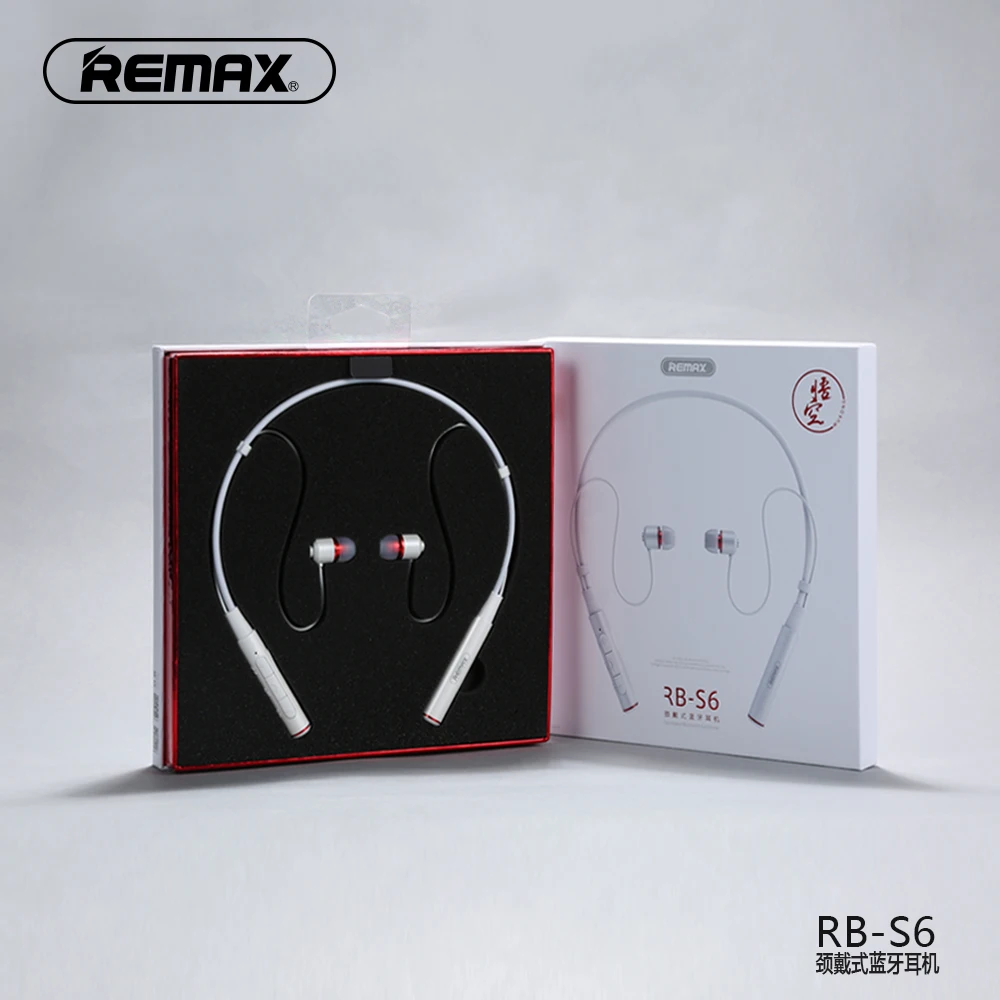 REMAX шейным бег Беспроводной Bluetooth V4.1 Спортивная гарнитура для наушников высокой