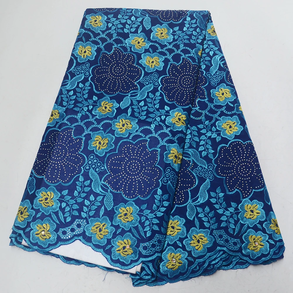 2019 африканские сухие кружевные ткани Высококачественная нигерийская хлопковая