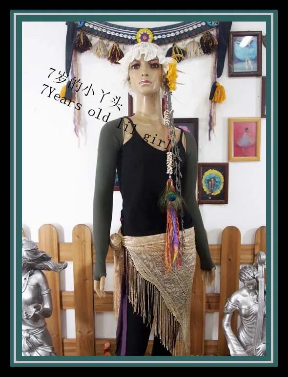 Топ для латиноамериканских танцев костюм живота модал ворс длинных рукавов AR37 42