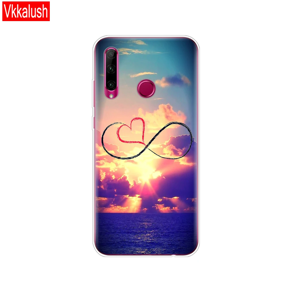 80022 Honor 10i чехол Honor 10i HRY-LX1T чехол Силиконовый ТПУ задняя крышка чехол для телефона для huawei Honor 10i Honor10i 10 I 6,21 дюймов - Цвет: 80022