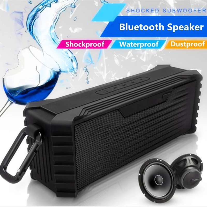 Bluetooth Динамик s с 20 Вт Enhanced Bass IPX6 Водонепроницаемый Портативный Беспроводной