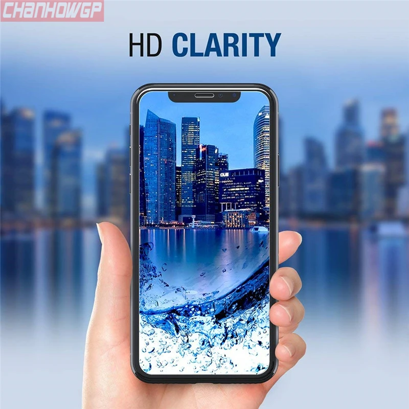 Полностью проклеенное закаленное стекло для iPhone 7 8 6 6s Plus 5D прочная крышка на iPhone 11 Pro X XS Max XR 8plus Защитная пленка для экрана