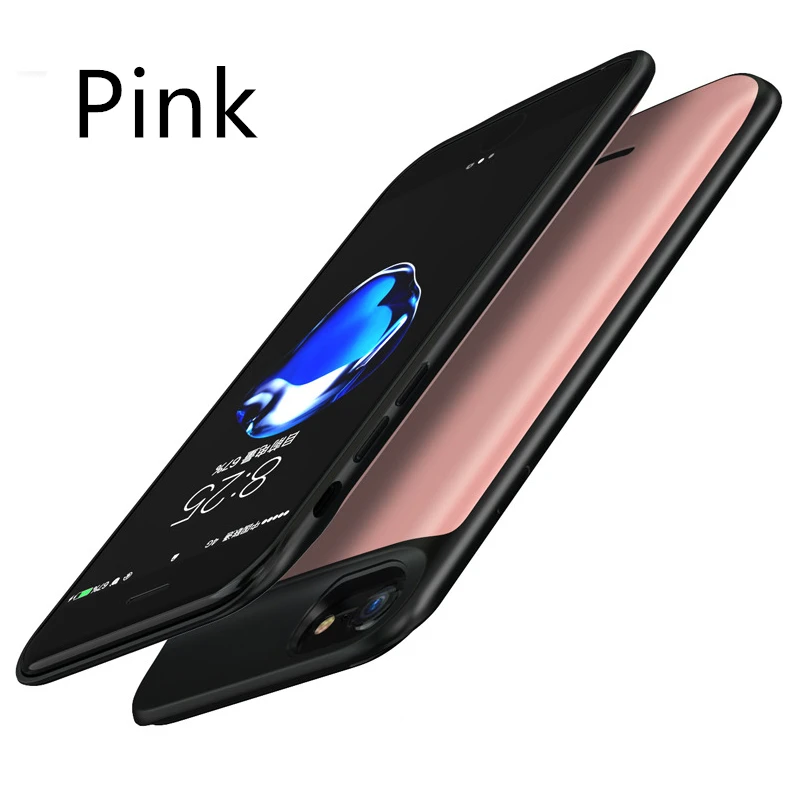 Чехлы для зарядного устройства для iPhone 6 6s 7 8 Plus 2600/7500 mAh Чехол для внешнего зарядного устройства