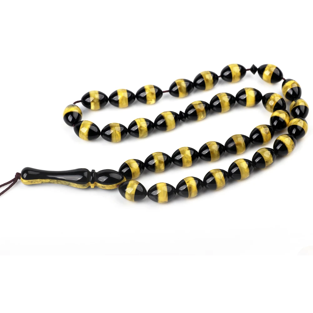 Магазин Tasbih новый дизайн Islamischen имитация Бернштейна farbe harzmaterial муслимишени gebetskette