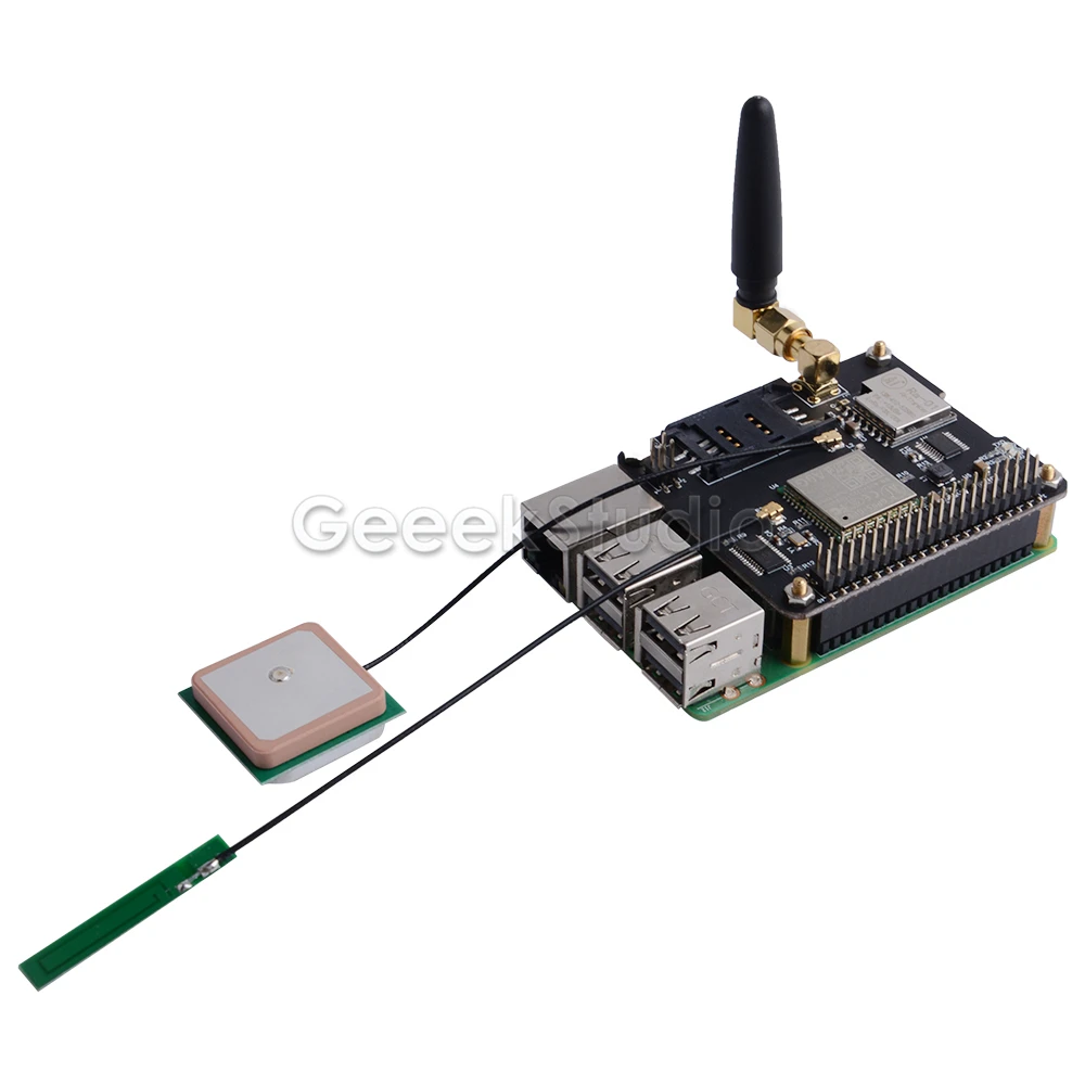 IoT Node(A) один из Docker Pi серии модуль содержит GSM, gps, Lora модуль бортовой 5V+ 3V Двойной источник питания радио устройство