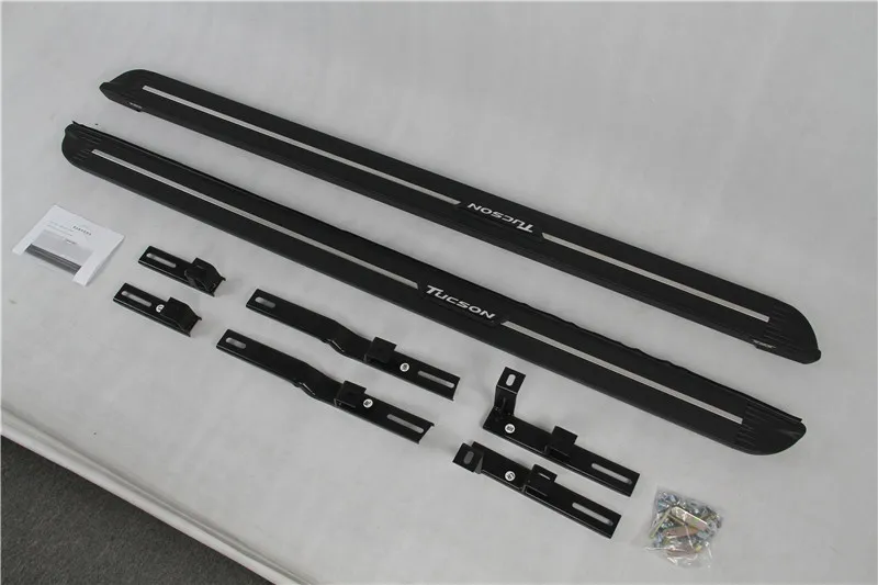 Пара боковых шагов подходят для Hyundai Tucson 2015 2016 2017 2018 2019 2020 подножка Nerf платформа