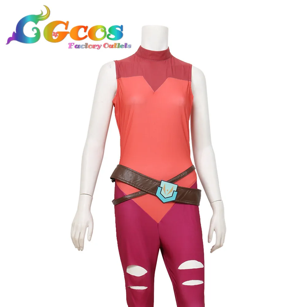 CGCOS Косплей Костюм She Ra и принцесса силы катра Униформа Хэллоуин Рождество CG080