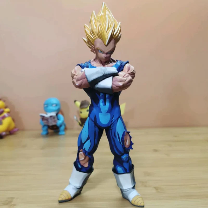 ROS Dragon Ball Z Вегета комикс Ver. Фигурки из ПВХ игрушки 28 см | Игрушки и хобби