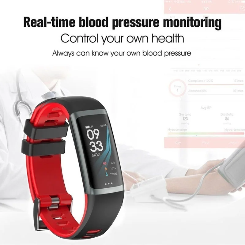 Смарт-браслет Teamyo фитнес-трекер цветной экран водонепроницаемый браслет