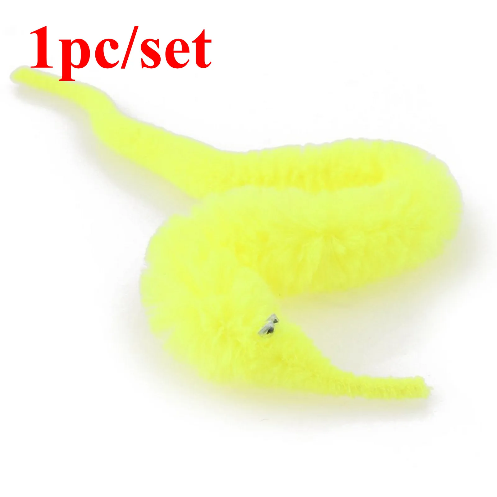 Цвет: желтый 10/6/1 pcs Funny Toys Magic Trick Twisty Fuzzy Worm Kids Cartoon Animals Toys Bile Pussy Mr Fuzzy Street Dolls Blister Card - Цвет: Цвет: желтый