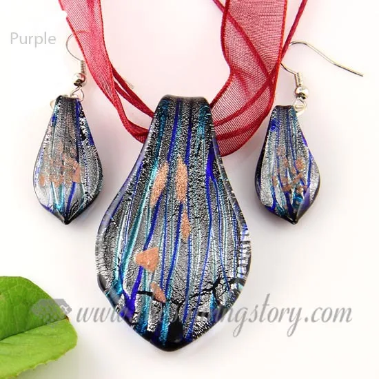 Женский ювелирный комплект из серебряной фольги и серёг | Украшения аксессуары