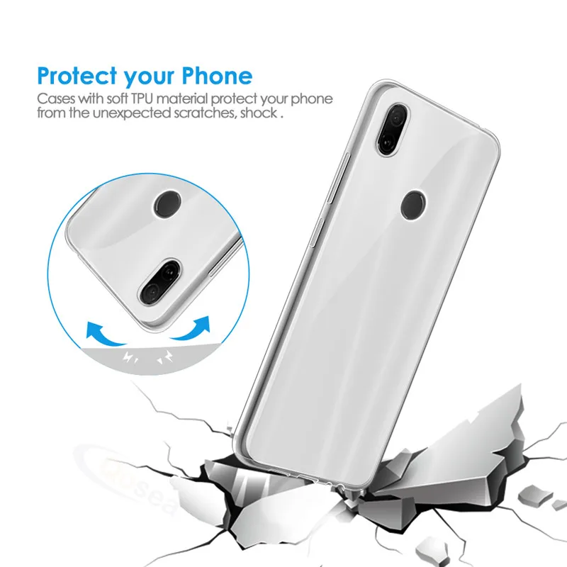 Transparent Phone Case For Umidigi S3 Pro Slim Silicone Clear Protective Soft TPU A3 Back Coque Capa Cover |