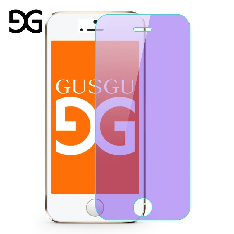 Стекло GUSGU Frongt для iPhone 5s SE закаленное защитное стекло 5 твердое 2.5D ультратонкое с