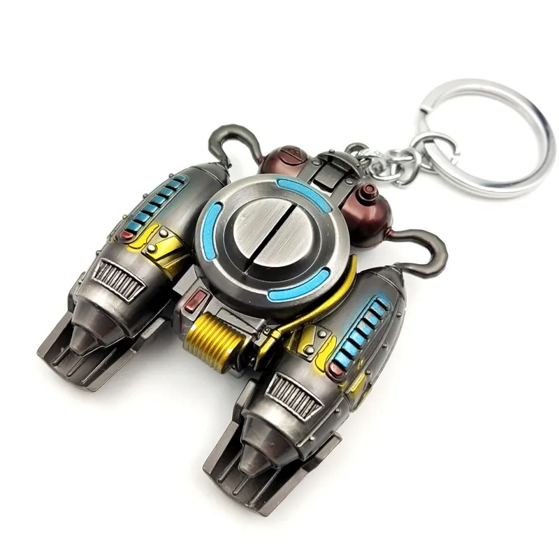 wholesale 10pcs/lot Game Alloy Pendant Key Chain Backpack Model Keychain llaveros Cosplay Fans Of High Quality Gifts Jewelry | Украшения и