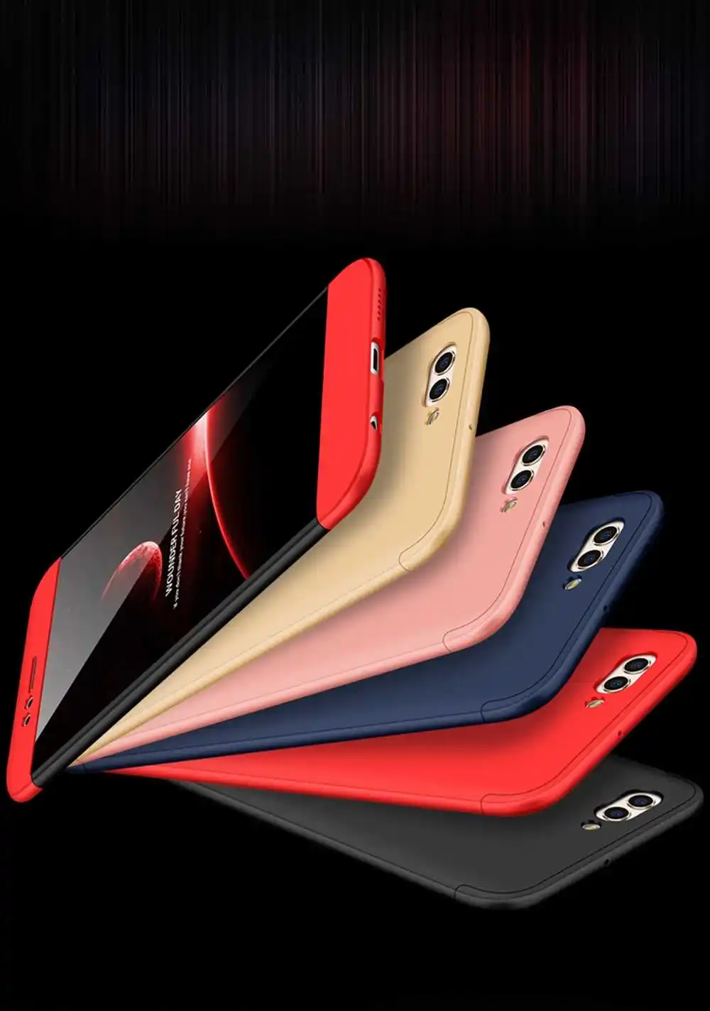 Mokoemi Мода 360 полная защитная Броня 5," для huawei Nova 2 чехол для huawei Nova 2 Plus чехол для телефона