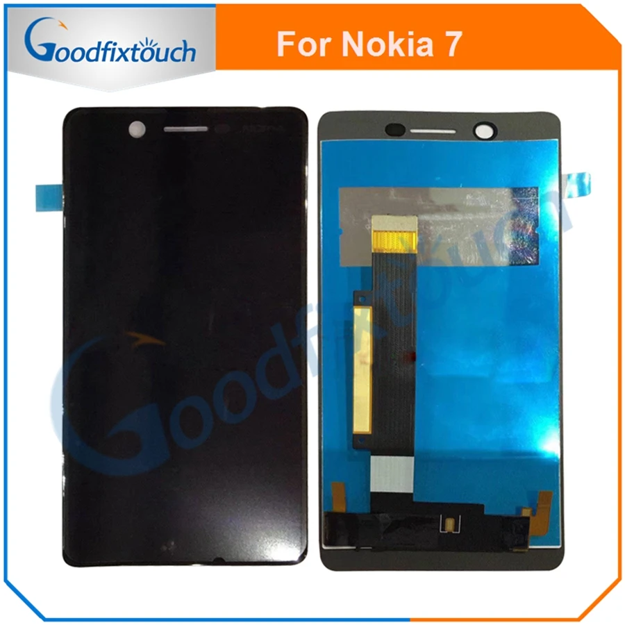 100% Tested 5.2&quot For Nokia7 N7 LCD Display with Touch Screen Digitizer Assembly Replacement Parts Nokia 7 TA-1041 | Мобильные