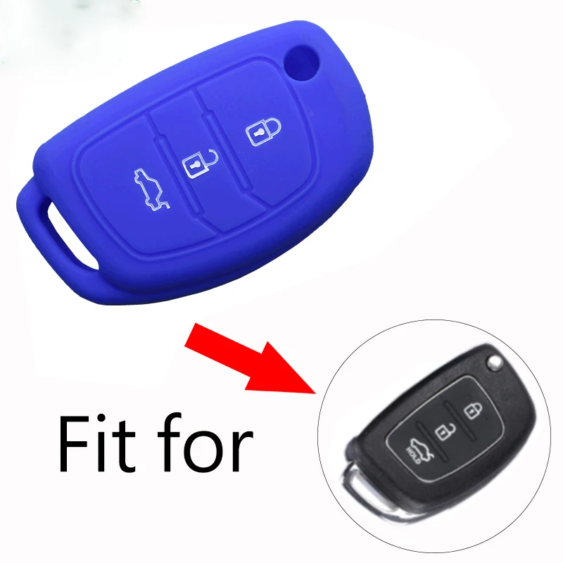 Купить 2 отправить один силиконовый автомобиль дистанционного Флип брелок в виде