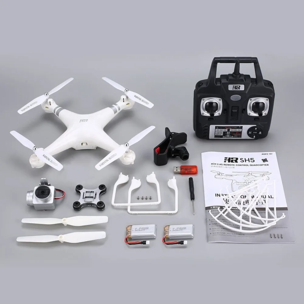 SH5H 2 4g FPV Дрон с 1080 P/720 P широкоугольная HD Wifi камера живое видео Безголовый режим