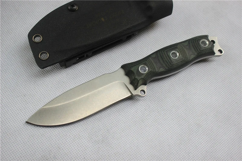 Высокое качество OEM тактический фиксированным лезвием Ножи D2 Сталь Походные ножи