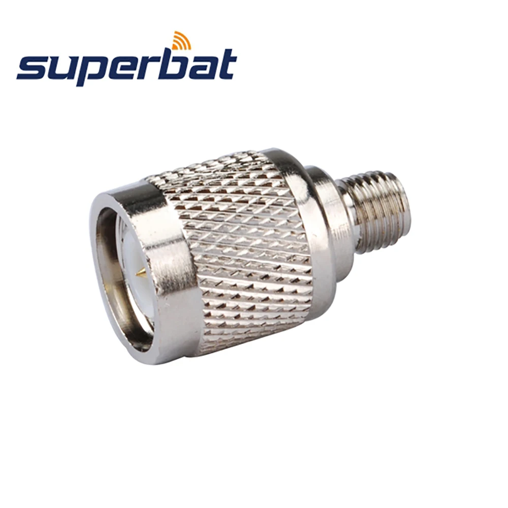 

Superbat 5 pcs SMA-TNC Adapter SMA Jack to TNC Plug Straight RF Coaxial Connector