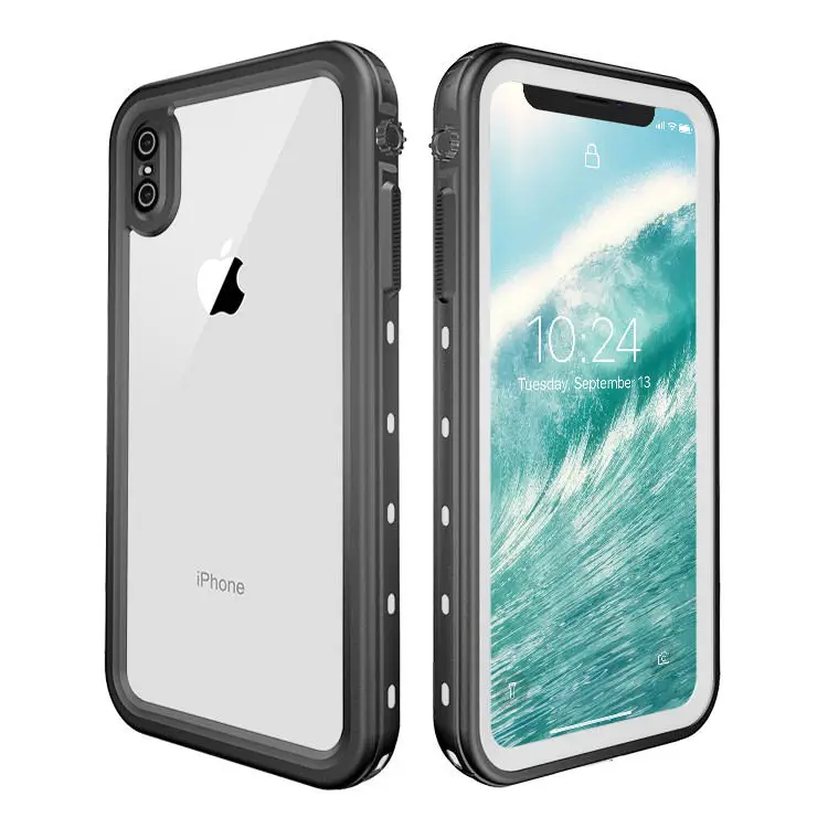 Для iphone XR Redpepper водонепроницаемый IP68 Подводный 2 м жизни водонепроницаемый противоударный жесткий водонепроницаемый чехол для iphone XR