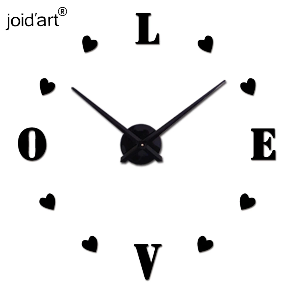 Новые Настенные часы reloj de pared кварцевые европейские для дома гостиной 3d