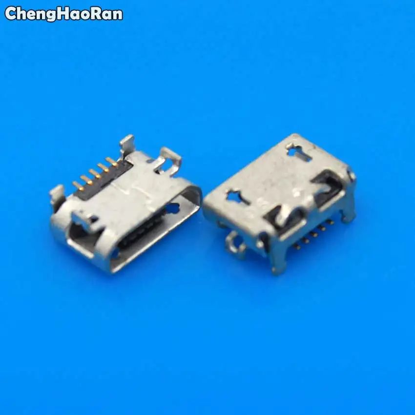 ChengHaoRan 10X микро USB разъем для Huawei P6 G610 C8815 C8816 3C 3X G730 G750 G710 G700 зарядный док-порт |