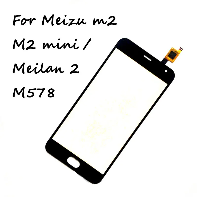 Оригинальный черный сенсорный экран с цифровым преобразователем для Meizu m2 mini /