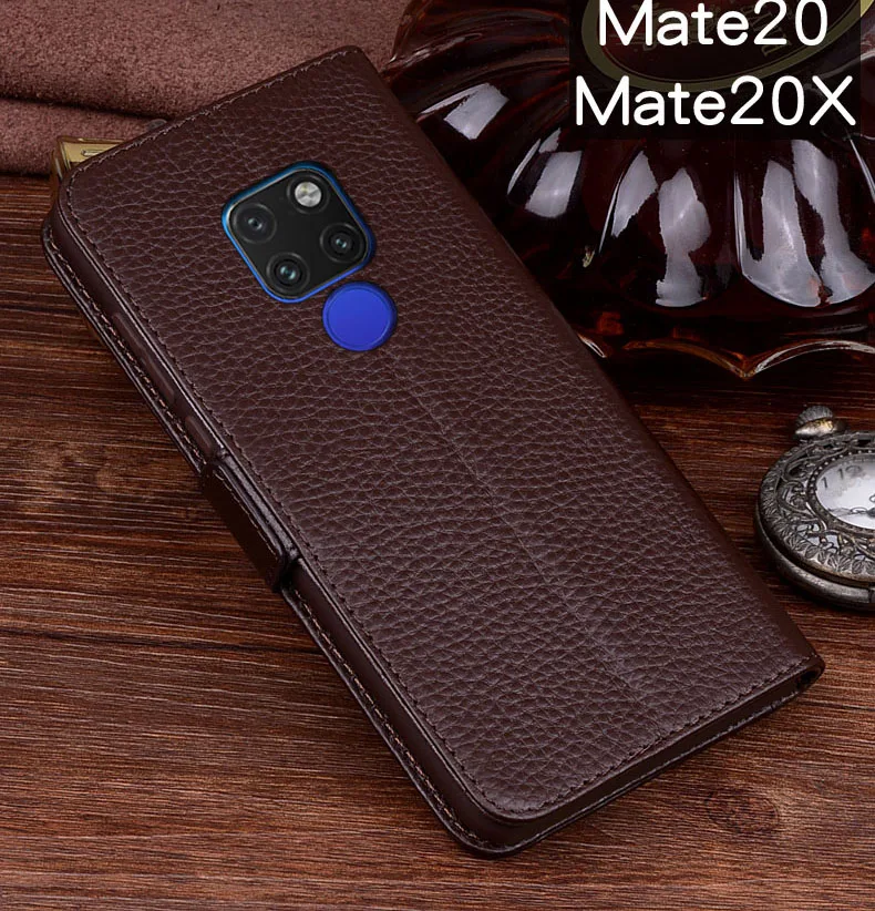 Роскошный чехол для телефона huawei mate 20 20 pro из натуральной крокодиловой кожи, новые модные чехлы для телефонов mate 20x20 x huawei, флип-чехол