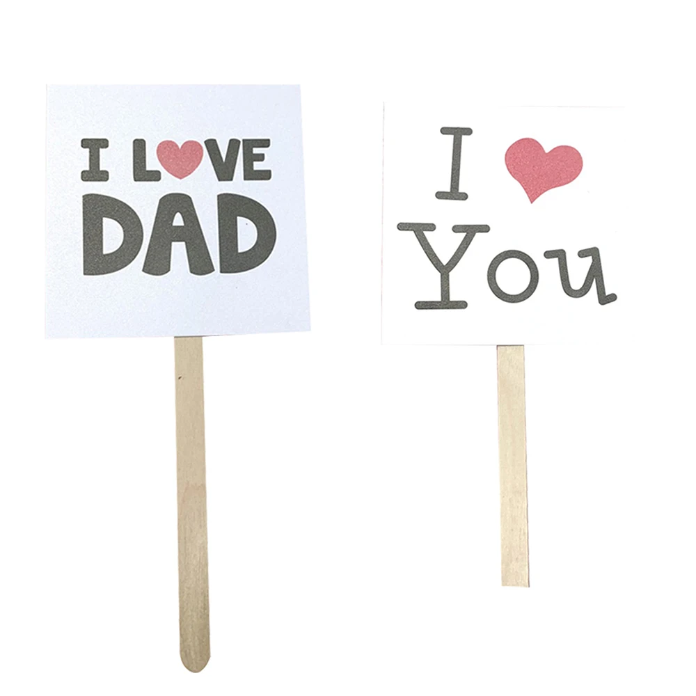 Новинка для свадьбы дня рождения вечеринки I LOVE YOU буквы на торте поставки белый