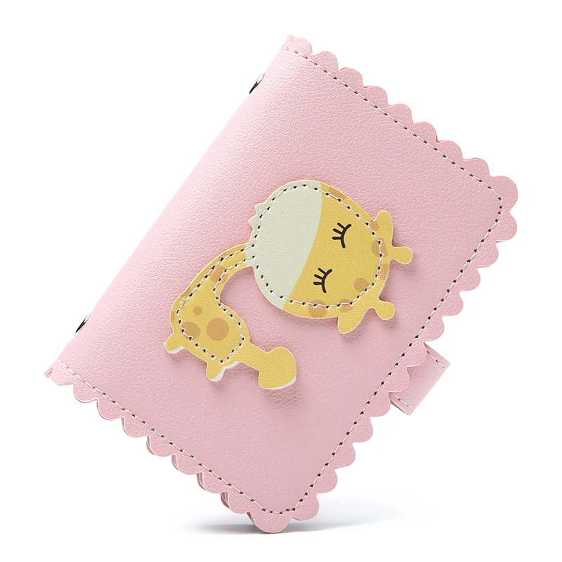 giraffe pink APP BLOG бренд функция 24 бита чехол для карт бизнес-держатель для карт для мужчин и женщин сумка для кредитных карт для ID паспорта карты кошелек - Цвет: giraffe pink