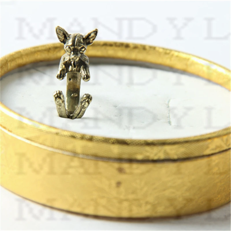 IPCS ручной работы 3D Животные обертывание кольца ювелирные изделия