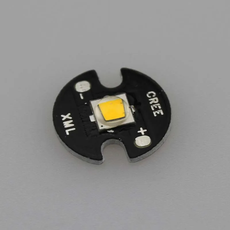 1xCREE XM L2 1052lm 3000K светодиодный излучатель с теплым белым светом и алюминиевой