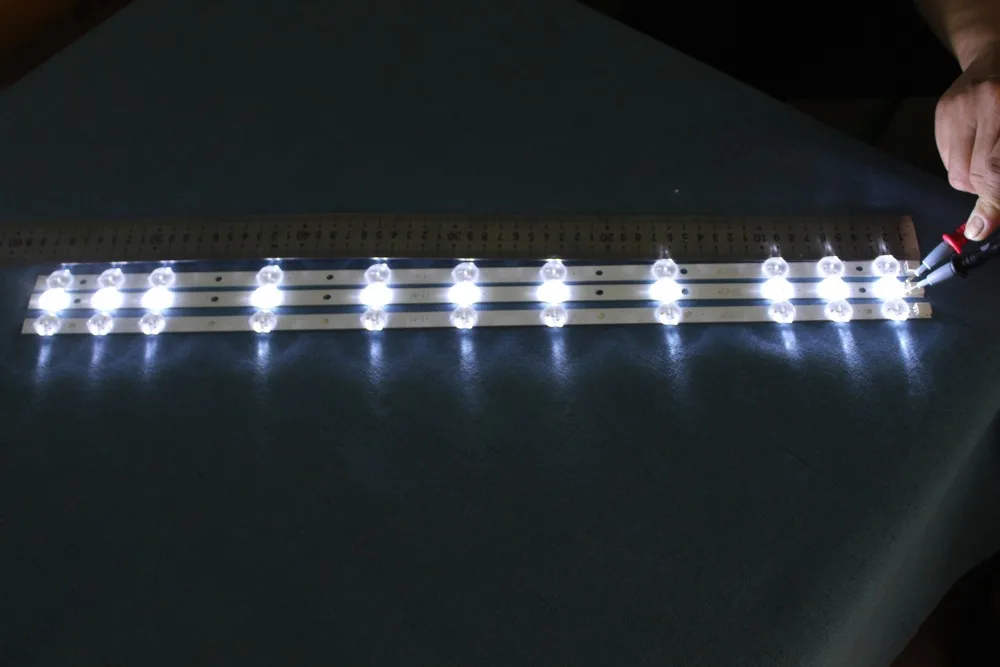 4 шт./лот для BARRE LED REV0.2 TIS 4A 94V 0 1612 VES315WNDA 01 TOSHIBA NEO TELEFUNKEN 11LED 574 мм|Аксессуары