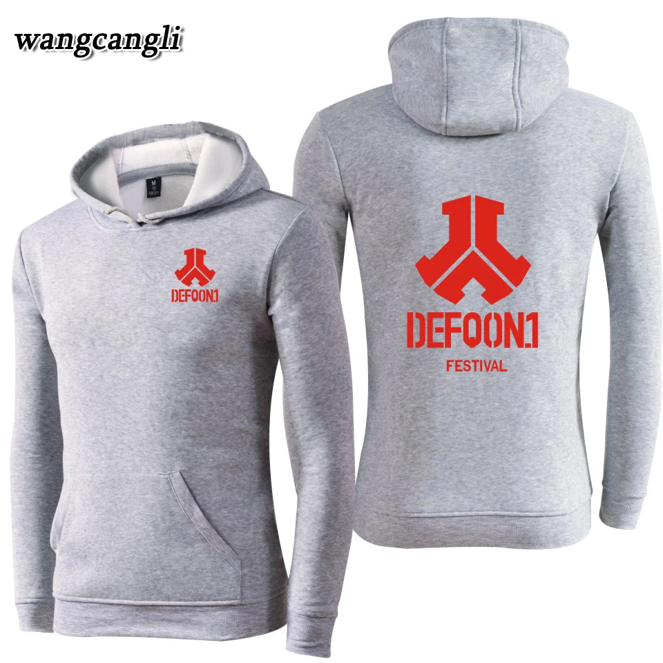 Новинка 2020 года. Мужские толстовки с капюшоном Defqon 1 Rock Band в стиле хип-хоп.
