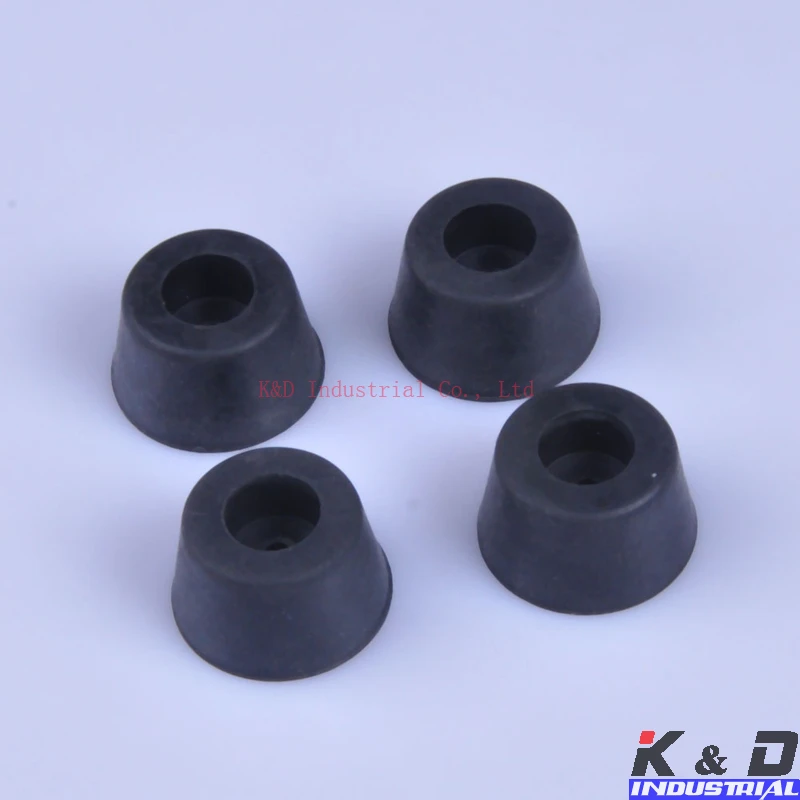 20pcs Round Rubber Feet Stop Space 25x15mm For Tube Amp Radio Gear ATA Cabinet | Электроника