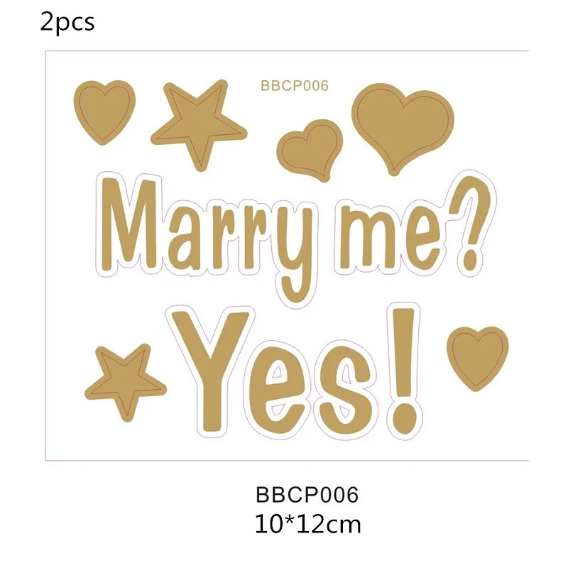 2pcs marry me DIY Свадебные украшения для дня рождения 10 г блестящая пудра для светящиеся воздушные шары Bobo перо прозрачный ПВХ воздушные шары вечерние украшения - Цвет: 2pcs marry me