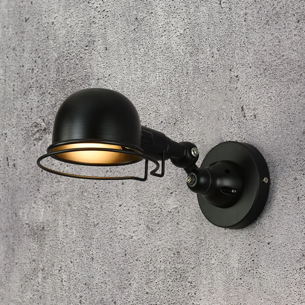 

Industrial loft jielde mini Adjustable retro E14 LED Wall Lights Sconce wall Lamp Fixtures for home lighting bedside living room