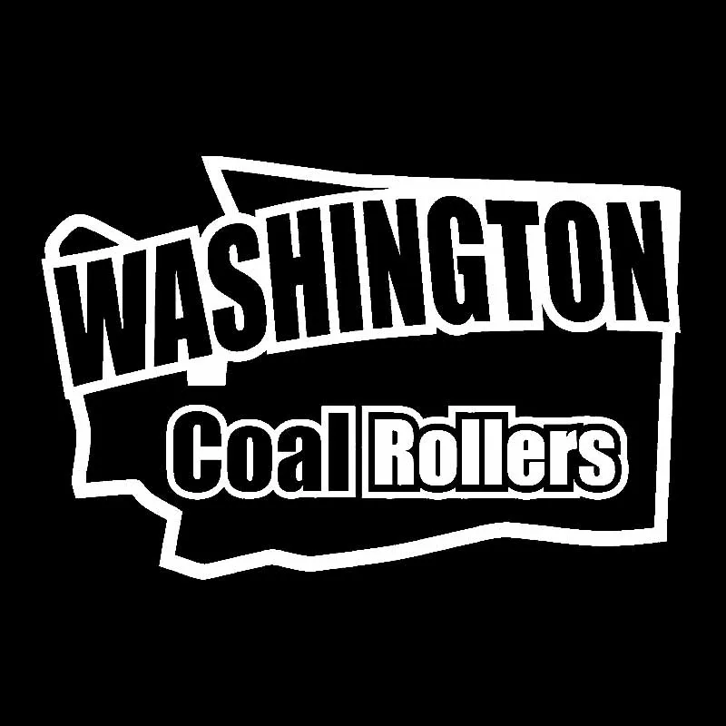 YJZT 13 6 см * 9 1 Вашингтона Coal Rollers виниловые наклейки в виде Фотообоев c переводными
