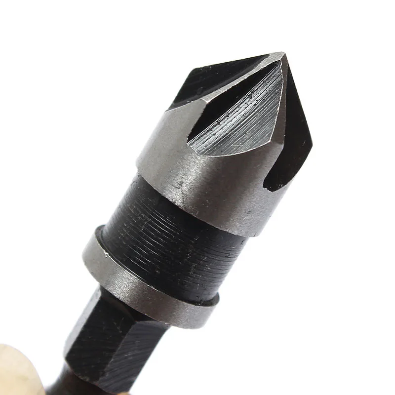 

3Pcs 12mm 16mm 19mm Industrial Countersink Bore Set 1/4" Hex Shank Wood Plastic Tools Drill Bit Set Woodworking Boring Chamfer