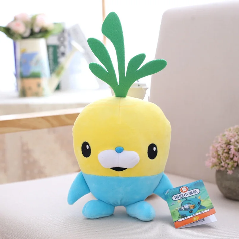 19 см Kawaii Octonauts плюшевые игрушки капитан барнаклс милый песо шеллингтон Dashi