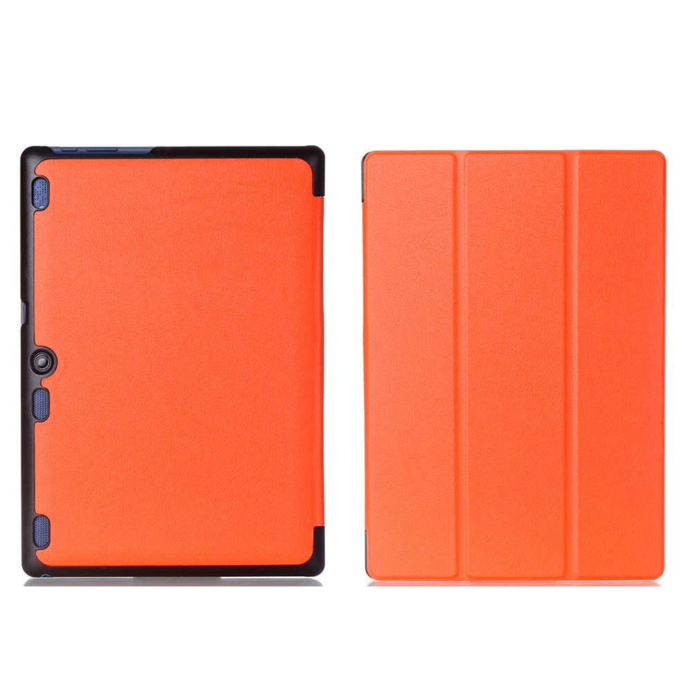 Тонкий кожаный смарт-чехол для lenovo Tab 10 TB-X103F Tab 2 A10-30 Tab2 A10-70 Tab3 10 Plus Tab 10 бизнес-Стенд чехол для планшета