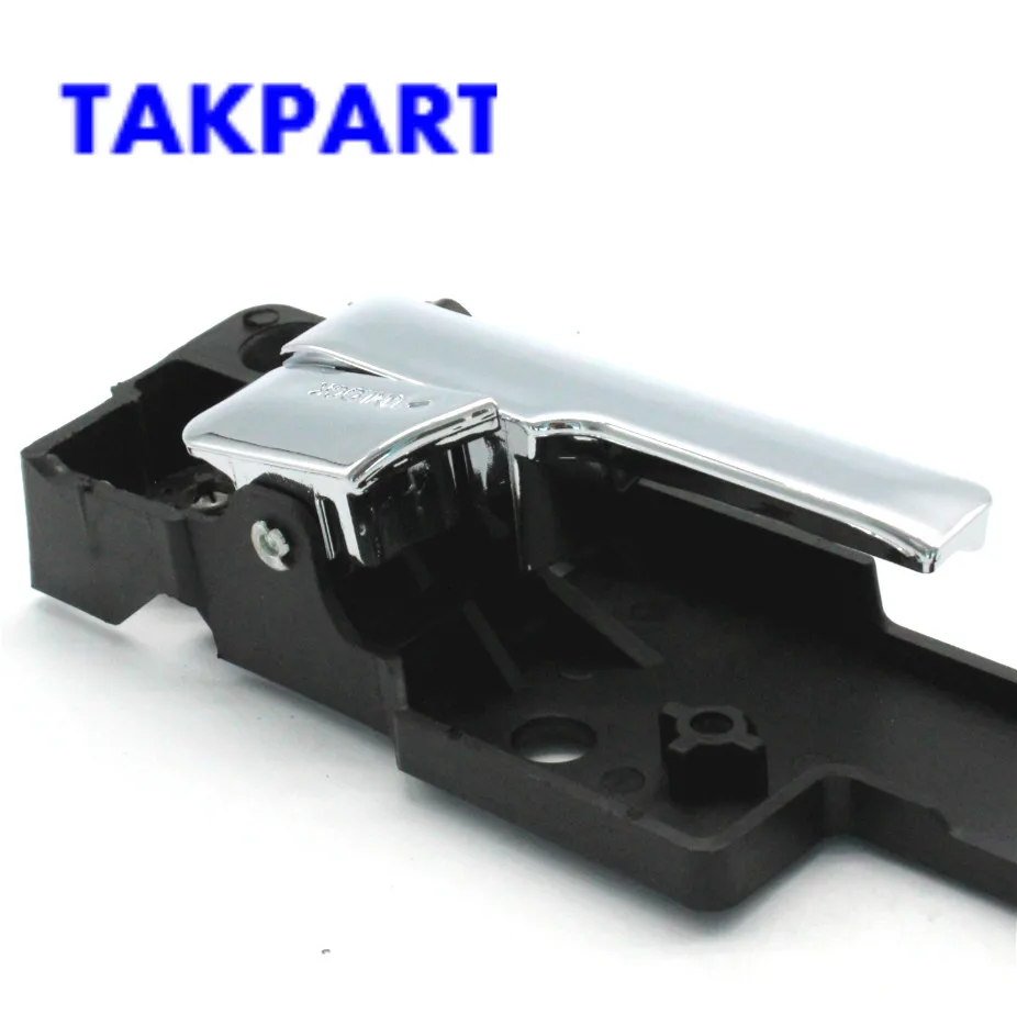 Передняя правая внутренняя хромированная дверная ручка TAKPART для Ford FUSION Lincoln MKZ Milan